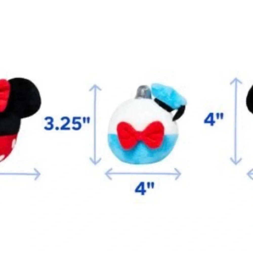 DisneyHoliday Mickey Friends ChristmasTree Hide & SeekPuzzle Plush SqueakyDogToy
